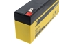 Preview: SUN Battery SB12-2.3V0 12V 2,3Ah Blei Akku AGM mit VdS